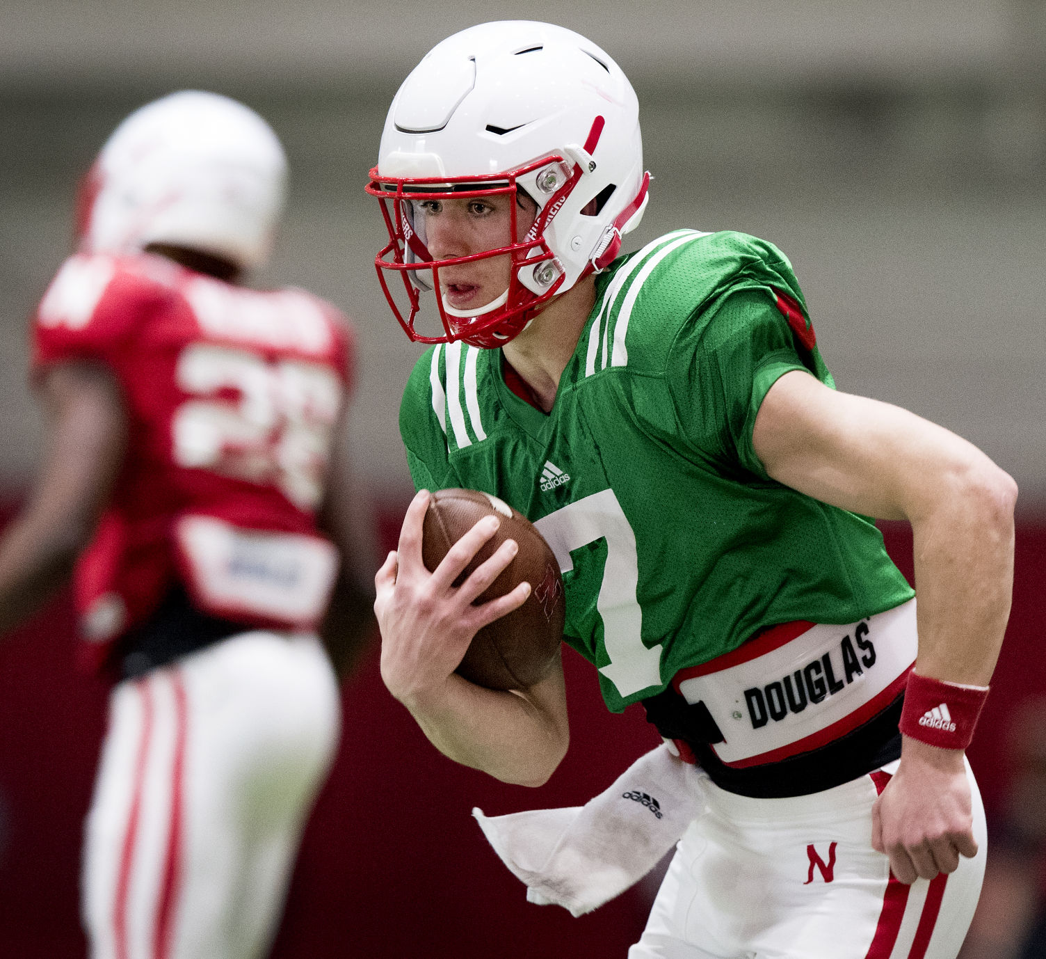 Spring Football Practice, 3.27